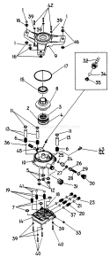 Page B Diagram and Parts List for 1195-0  Briggs and Stratton Pressure Washer